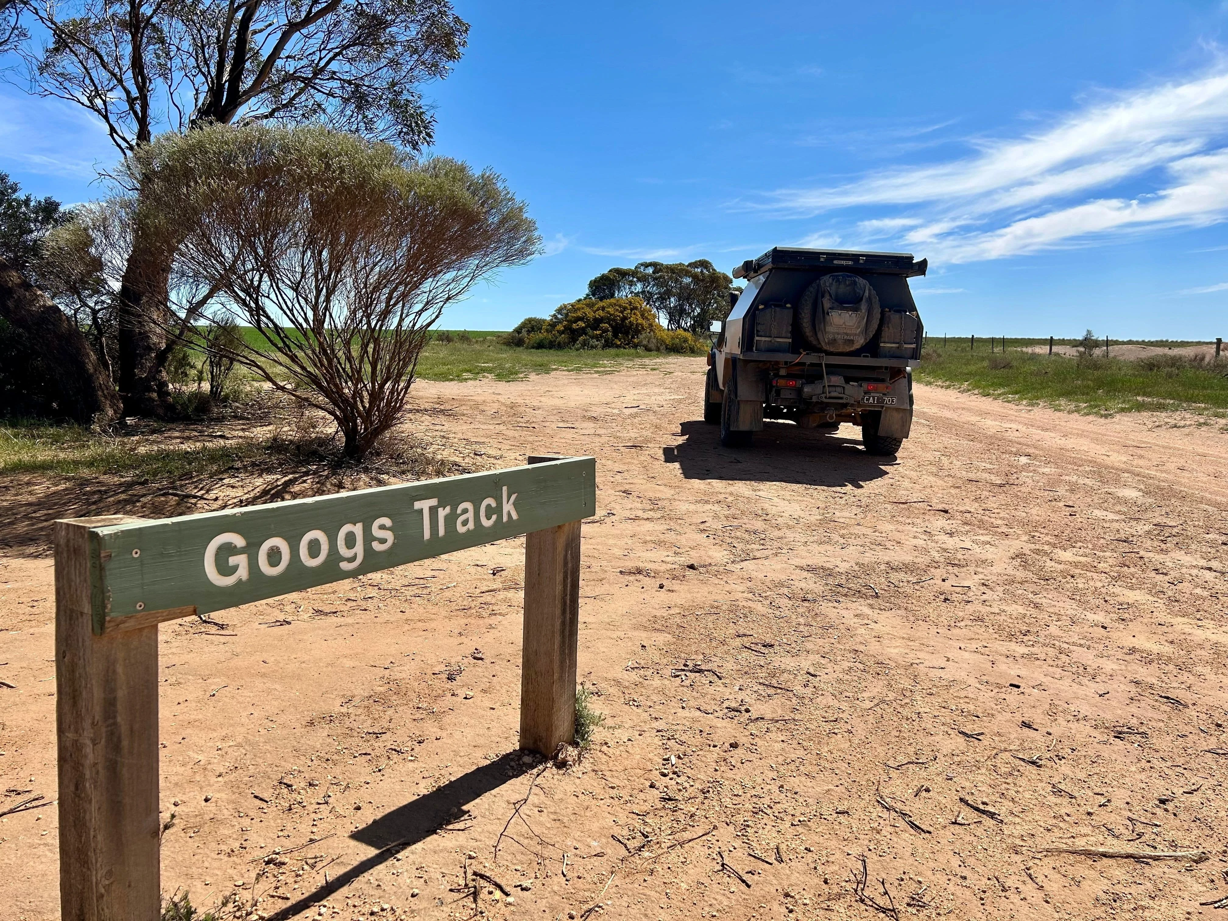 Googs Track to the Flinders Ranges
